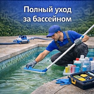 Обслуживание бассейнов в Москве и Московской области